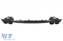 Diffuseur Pare-chocs pour Audi A6 C8 4K Avant Sedan S-Line 18-22 Embouts S6 Look-image-6126556