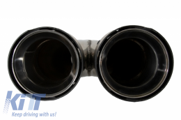 Diffuseur Pare-chocs pour BMW 5 G30/31 M5 Limo Touring 17+ Silencieux Conseils-image-6044153