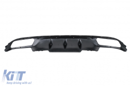 Diffuseur Pare-chocs pour Mercedes E W213 S213 Standard 16-20 Embouts silencieux E63 Look-image-6094545