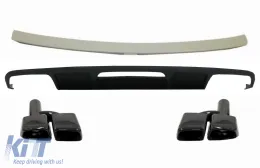 image-25-Diffuseur pare-chocs pour Mercedes W218 11-17 Coffre Embouts AMG Sport Line