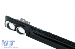 Diffuseur pour Audi A6 C8 4K Avant Berline 18+ Embouts Design S6-image-6076089