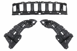 Diffuseur pour Mercedes C C205 A205 14-19 C63 Look d'échappement Conseils-image-6033149