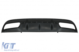 Diffuseur pour Mercedes C W205 S205 14-20 C63 Look Épuiser Conseils seul sport Pack-image-6044543