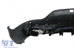 Diffuseur pour Mercedes GLC Coupé Facelift C253 20+ Embouts GLC43 Look-image-6084777