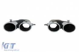 Diffuseur pour Mercedes GLC Coupé Facelift C253 20+ Embouts GLC43 Look-image-6084782