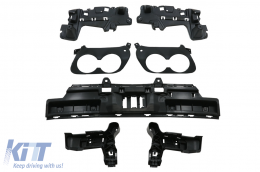 Diffuseur pour Mercedes GLC Coupé Facelift C253 20+ Embouts GLC43 Look-image-6084784