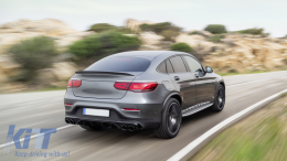 Diffuseur pour Mercedes GLC Coupé Facelift C253 20+ Embouts GLC43 Look-image-6084785