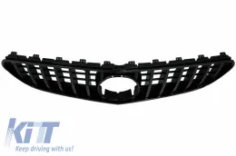 Diffuseur pour Mercedes S C217 A217 2014-2017 S63 GT-R Look Chrome Conseils Grille Noir-image-6069707