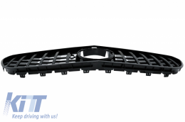 Diffuseur pour Mercedes S C217 A217 2014-2017 S63 GT-R Look Chrome Conseils Grille Noir-image-6069711
