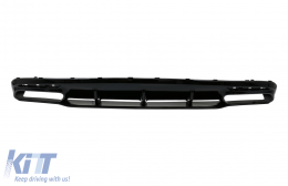 Diffuseur pour Mercedes S C217 Coupe 14-20 S63 Facelift Look Noir Silencieux Conseils-image-6073345