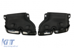 Diffuseur pour Mercedes S C217 Coupe 14-20 S63 Facelift Look Noir Silencieux Conseils-image-6073351