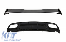image-46-Diffuseur pour MERCEDES W176 A-Class 12-18 Spoiler coffre A45 Look Facelift