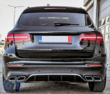 Diffuseur Épuiser Conseils pour Mercedes GLC X253 SUV 15-07.19 pour Standard Paquet-image-6114398
