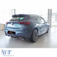 image-12-Diffuseur Sport Astra K HB + Embouts d'échappement Chromés Piano Noir Plastique Vacuum / 2015-2020