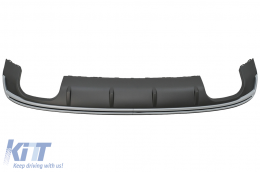 Diffuseur Système d'échappement Noir pour AUDI A3 8V Hatchback Sportback 12-15 S3 Look-image-6094184
