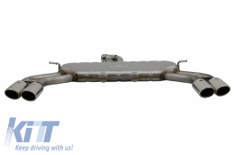 Diffuseur Système d'échappement pour Audi A3 8V Facelift 2016-2019 Standard S3 Look-image-6077911