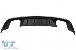 Diffuseur Système d'échappement Pour AUDI A3 8V Facelift 16-19 Pare-chocs Standard S3 Look-image-6094132