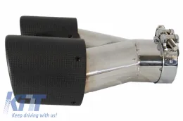Diffuseur Twin Outlet pour BMW 3 F30 F31 Embouts Carbone 11+ M Design-image-6064137