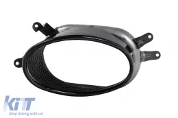Diffusor Auspuff Tipps für Audi A7 4G Facelift 2015+ RS7 Look nur für S7 S-Line-image-6276081