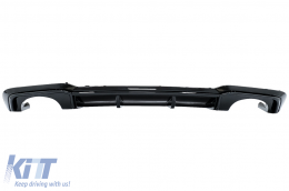 image-55-Diffusor für Audi A3 8V Facelift 16-19 Glänzend schwarz RS3-Look nur S-line Stoßstange
