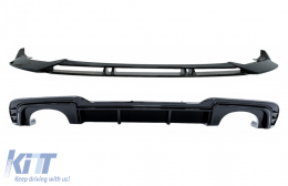 image-65-Diffusor für Audi A3 8V Facelift 17–19 Spoilerlippe Schrägheck Sportback RS3-Look nur S-line Stoßstange