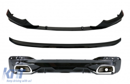 image-41-Diffusor für BMW 5 G30 2017+ 540 M Performance Look Tipps Vorderlippe Kofferraumspoiler