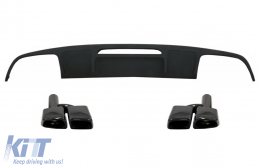 Diffusor für Mercedes CLS W218 12-17 Auspuff Nur für Standard Stoßstange-image-6084129