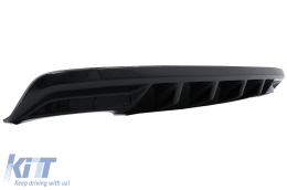 Diffusor Heckstoßstange für Skoda Octavia III 5E Limousine Wagon 2013-2019 Glänzend schwarz-image-6089820