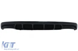 image-76-Diffusor Heckstoßstange für Skoda Octavia III 5E Limousine Wagon 2013-2019 Glänzend schwarz