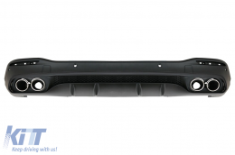 Diffusore Argento Punte per Mercedes GLE W167 SUV V167 Sport Line 19+ GLE53 Look-image-6078781