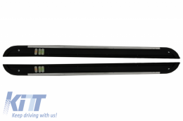 Diffusore con Passaggi laterali per AUDI Q5 8R 11.08-16 Look S-Line Chrome nero-image-6062499