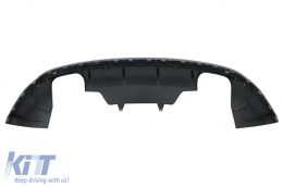 Diffusore d'aria paraurti per Audi Q5 8R Facelift 13-16 Ed Standard Punte Scarico-image-6041985
