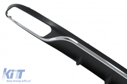 Diffusore d'aria Paraurti per Mercedes E W213 S213 Standard 2016-2019 E63 Look-image-6111993