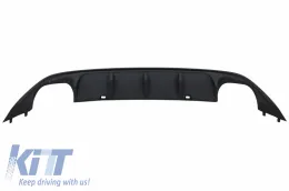 image-38-Diffusore d'aria Paraurti per VW Golf 7 VII 13-17 ABT Look Doppio Presa-