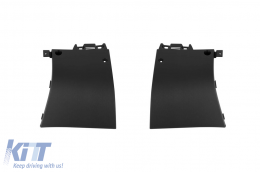 Diffusore di tipo GLS63 con terminali neri per paraurti posteriore A Design adatto per Mercedes GLS X167 dopo il 2020 -oo--oo-, con finitura in vernice nera-image-6138616