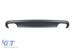 Diffusore di tipo S5 con terminali cromati adatto per il paraurti posteriore standard dell'Audi A5 coupé, cabriolet, 2 porte 2012-2016 -oo--oo--image-6148369