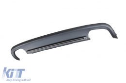 Diffusore di tipo S5 con terminali cromati adatto per il paraurti posteriore standard dell'Audi A5 Sportback 2012-2015 -oo--oo--image-6148387