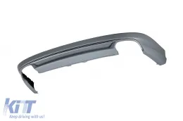 Diffusore di tipo S8 con scarichi adatto per il paraurti posteriore dell'Audi A8 2015-2017 -oo--oo--image-6148415