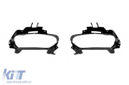 Diffusore di tipo W12 con terminali cromati adatto per il paraurti posteriore standard dell'Audi A8 2010-2014 -oo--oo--image-6163824