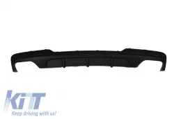 image-32-Diffusore doppia uscita per BMW 5 F10 F11 11-17 Look M-Performance