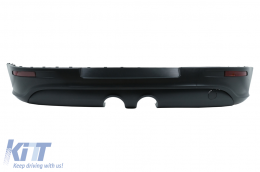image-70-Diffusore Estensione Paraurti Posteriore per VW Golf 5 V 03-07 R32 Look Protezione Calore