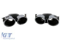 Diffusore Lato Vents flaps Fins copertura Specchio per Mercedes V177 18-22 Cromo Scarico-image-6071113