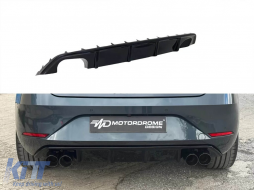 image-4-Diffusore Motordrome Design adatto per il paraurti posteriore della Seat Leon Mk4 dopo il 2020