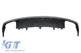 Diffusore paraurti posteriore per Audi A6 4G Facelift Limousine Avant 2015-2018 S6 Look-image-6023177