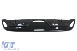 Diffusore paraurti posteriore per Toyota Yaris MK4 XP210 20+ nero lucido-image-6092888