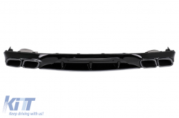 Diffusore paraurti Scarico per Mercedes CLS W218 Sport Line 2011-2017-image-6101148