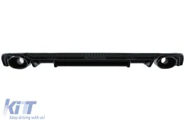 image-20-Diffusore per Audi A4 B9 8W 16-18 Berlina Avant Punte Silenziatore Paraurti S Line