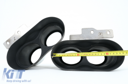 Diffusore per Audi A6 C8 4K Avant Sedan 18+ Punte Scarico S6 Design-image-6076098