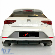 image-30-Diffusore per modello personalizzato Leon Mk3 FL senza uscita, plastica nera lucida a vuoto / 2017-2020