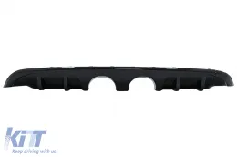 image-60-Diffusore per VW Golf 6 VI 08-12 R20 Look only Standard paraurti lucido Nero